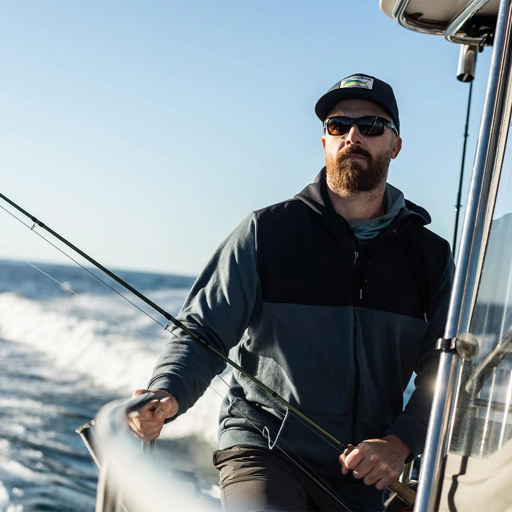 Grundens Daggerboard FZ Full Zip Hoodie CLOSE-OUT