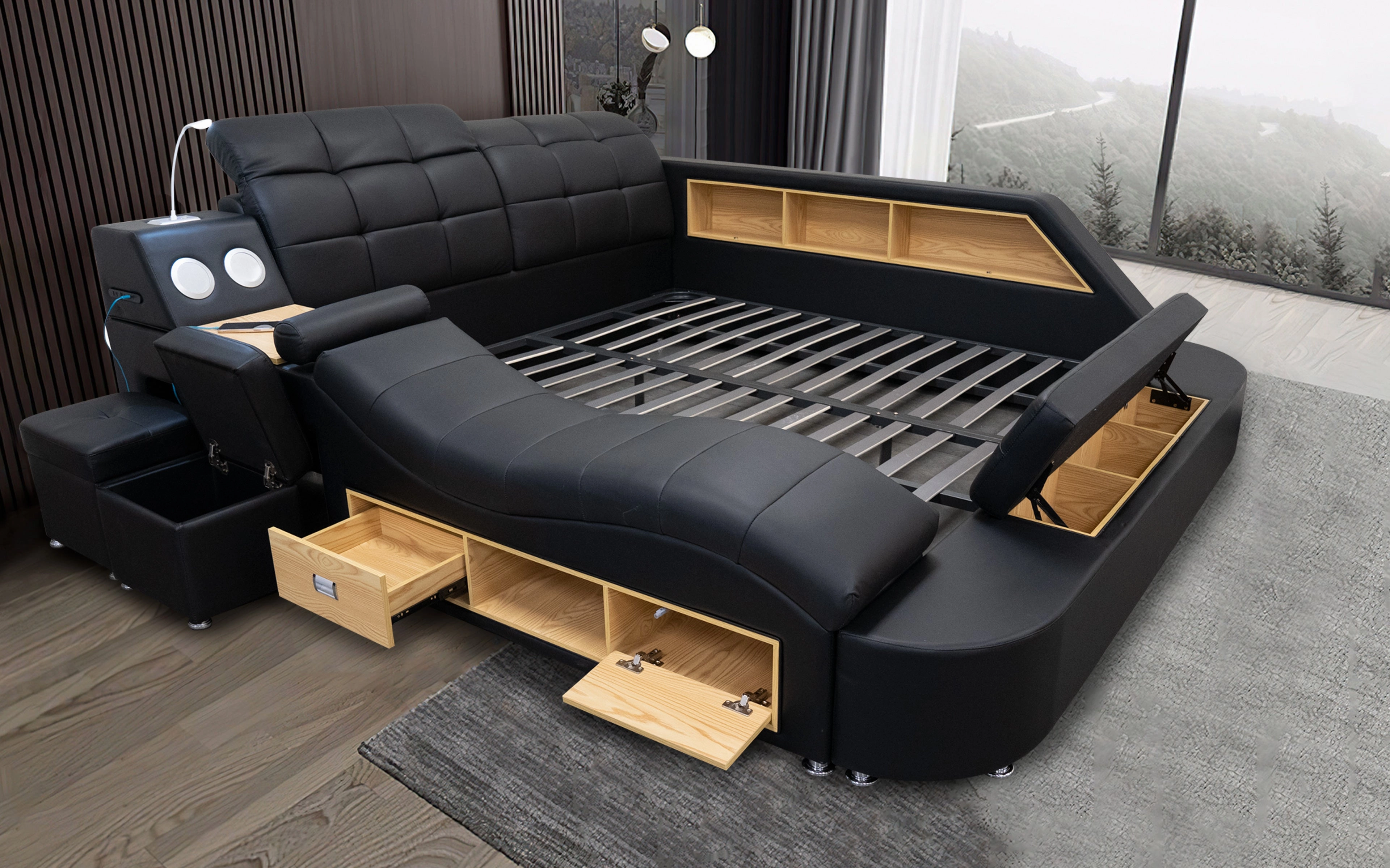 Hariana Tech Smart Ultimate Bed | All In One Bed