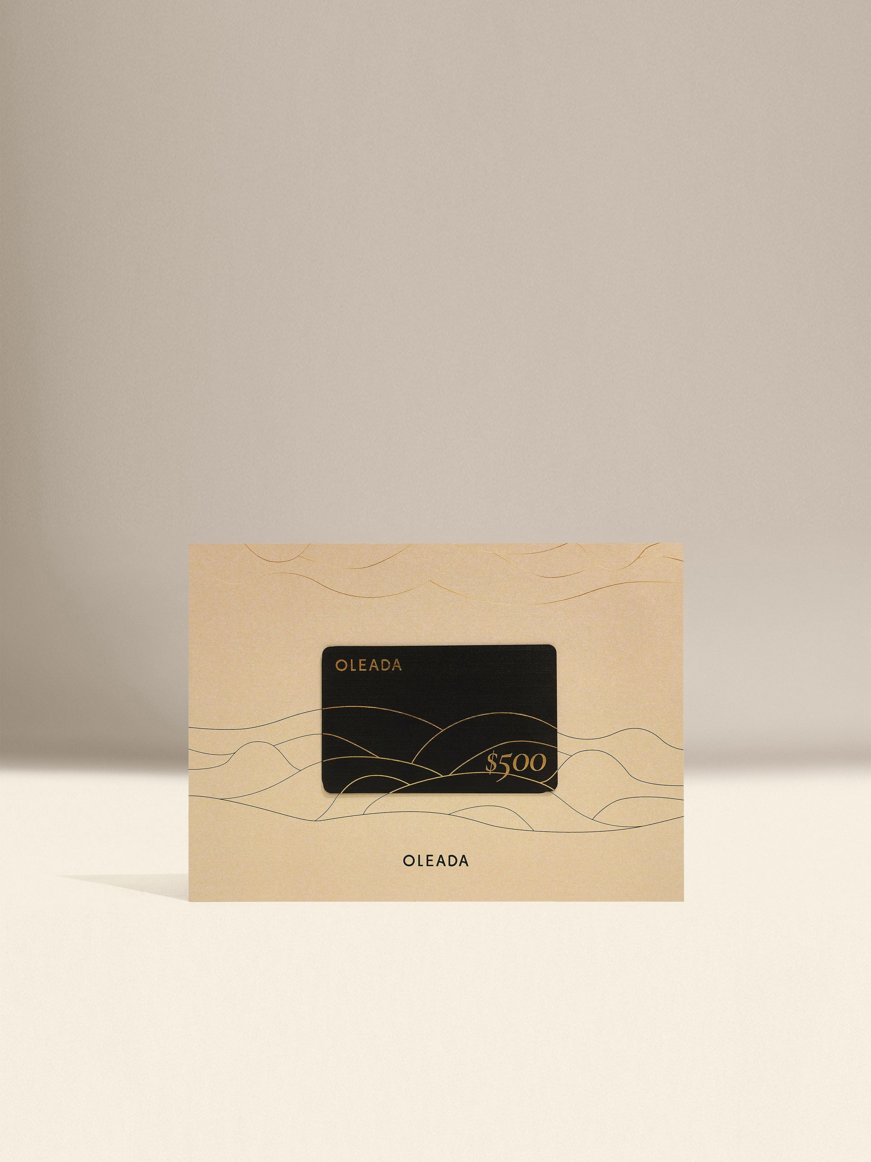 Holiday Physical Gift Card $500