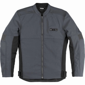 Icon Slabtown Motorcycle Jacket Gray
