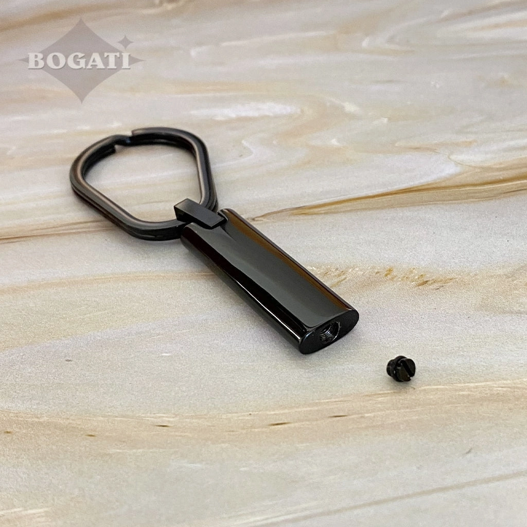 J-411 - Cylinder Bar Keychain - Key to My Heart