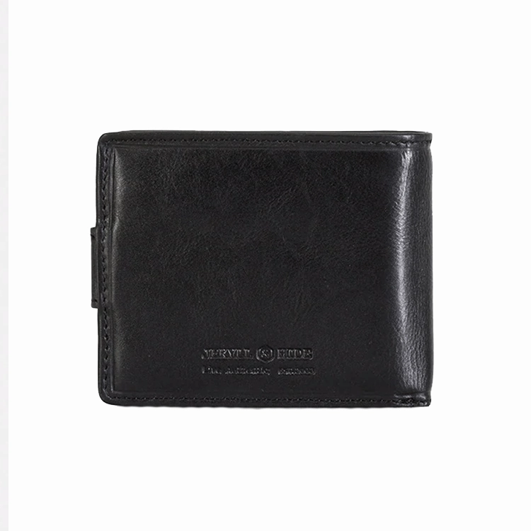 Jekyll & Hide Bifold Wallet with Coin and ID Window - Black