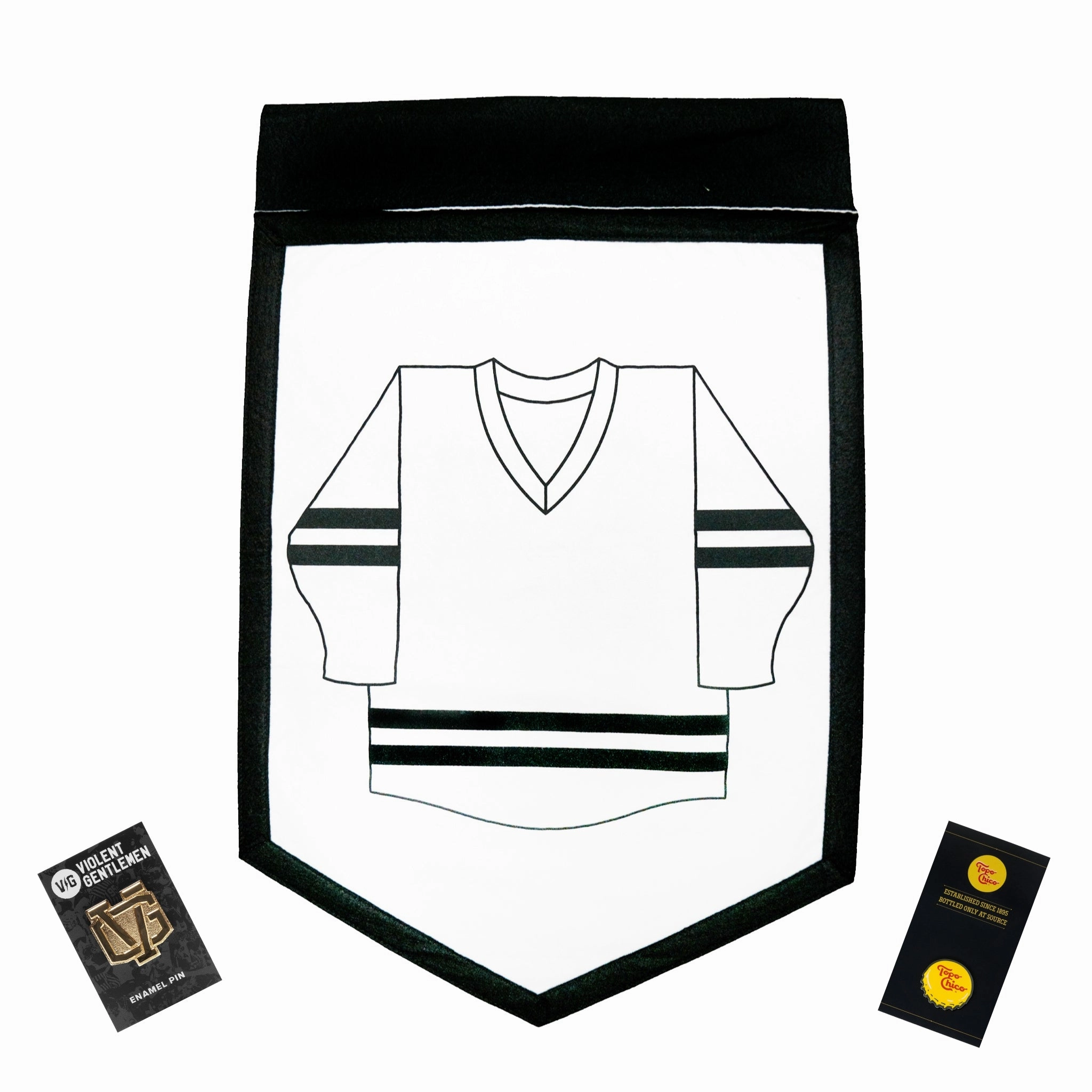 Jersey Pin Keeper Camp Flag