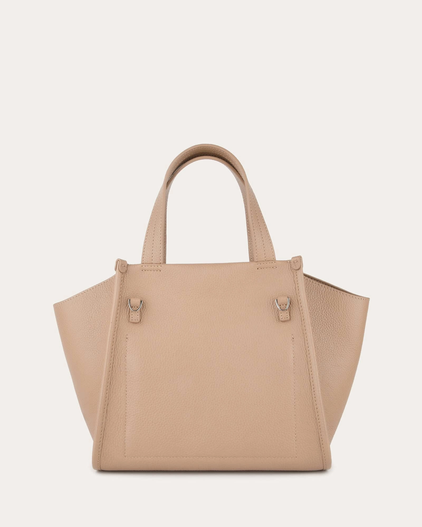 JOYCE CROSSBODY BAG TAUPE LEATHER