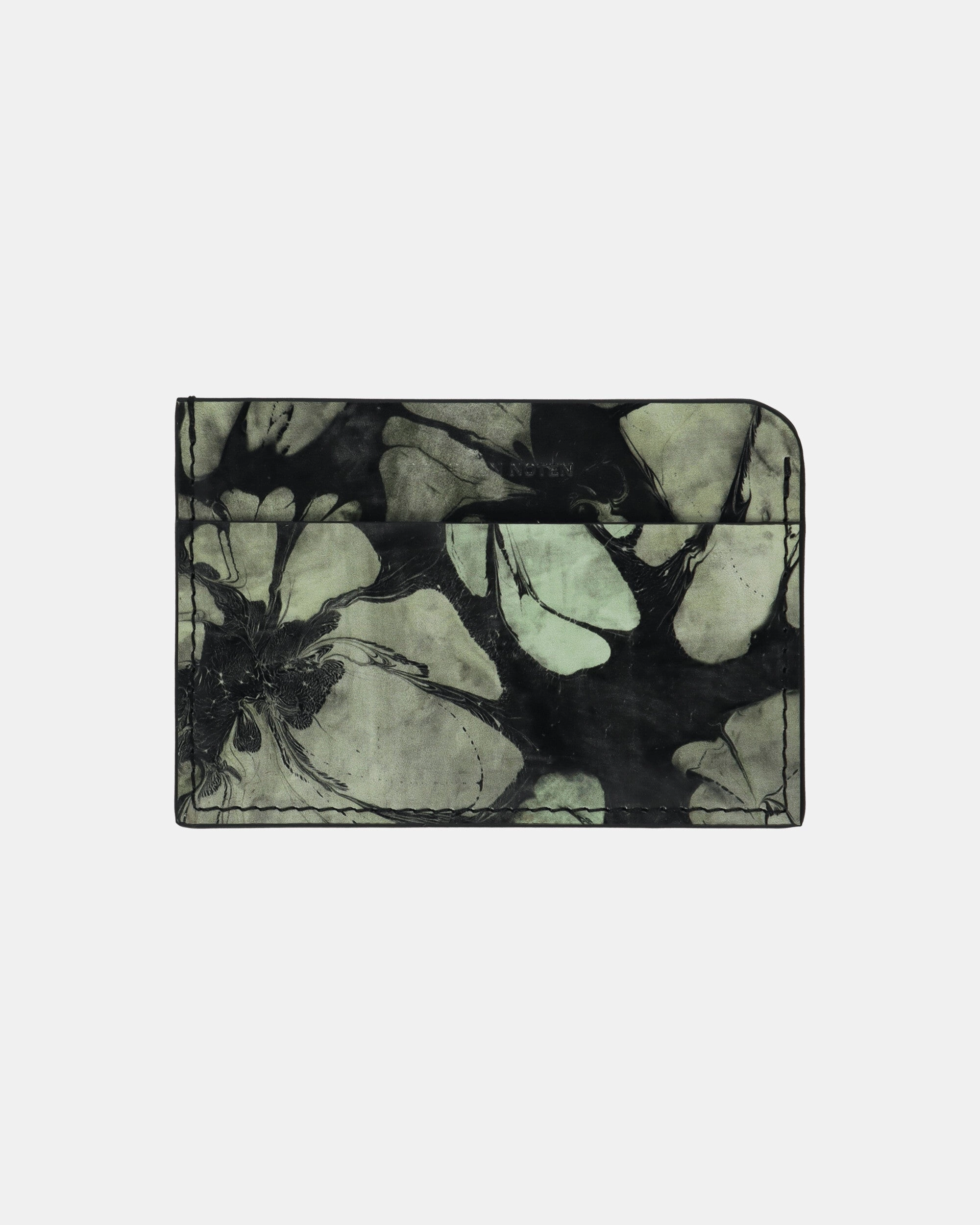 Leather Cardholder Green