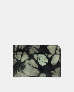 Leather Cardholder Green