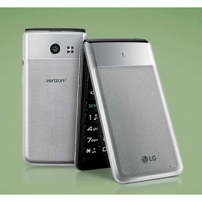 LG - Exalt 4G LTE VN220 with 8GB Memory Mobile Cell-Phone - Silver