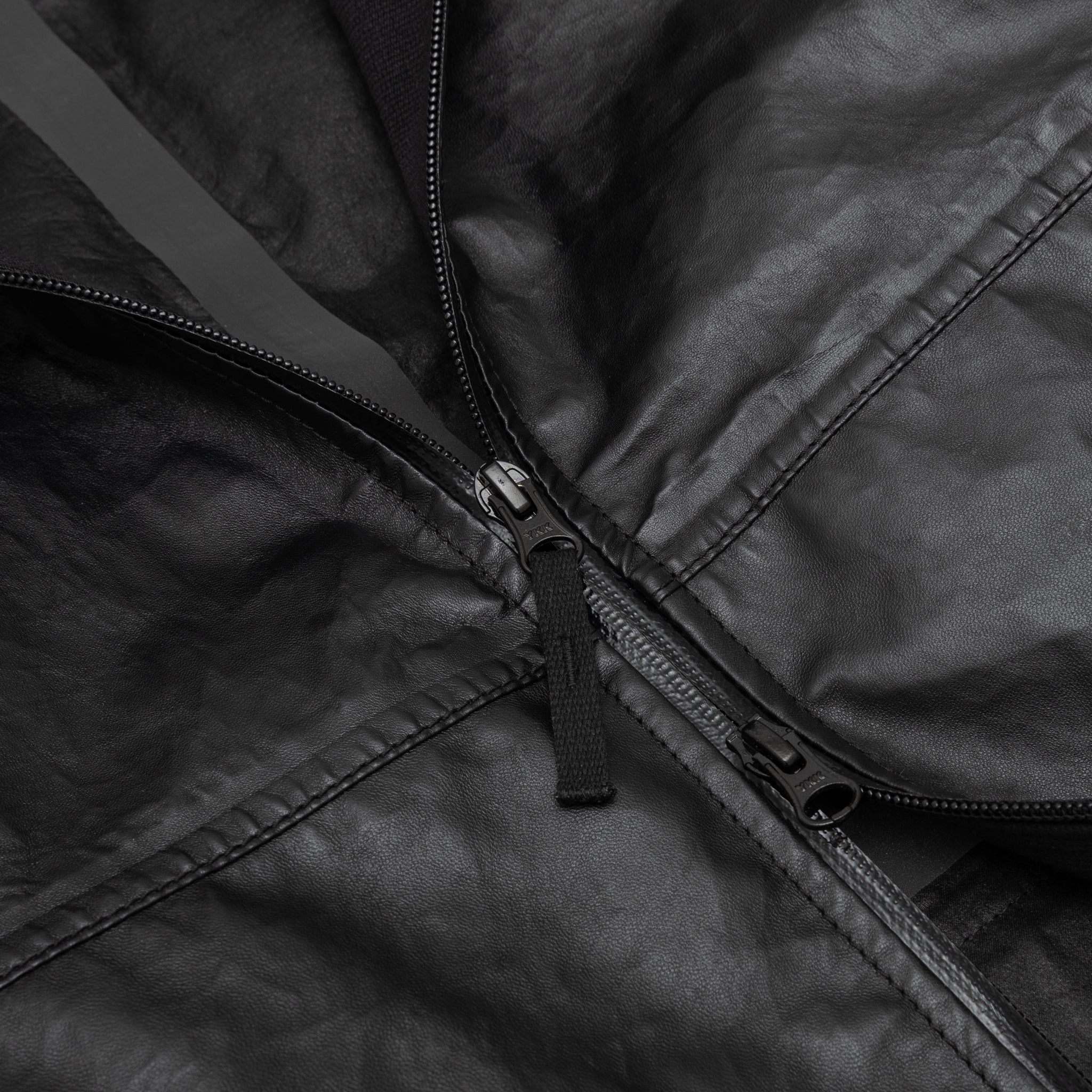 LIGHT LEATHER ORGANAZA JACKET