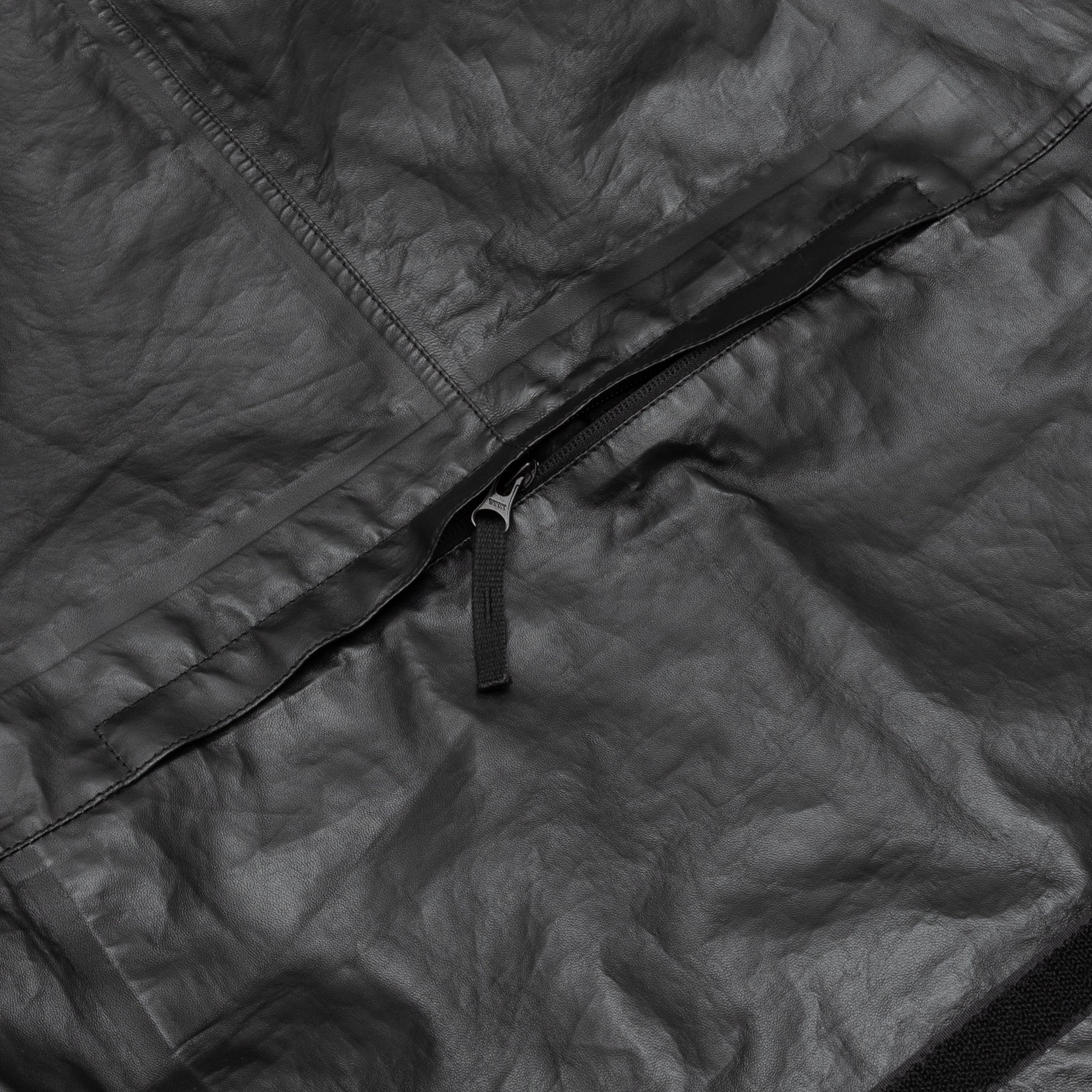 LIGHT LEATHER ORGANAZA JACKET