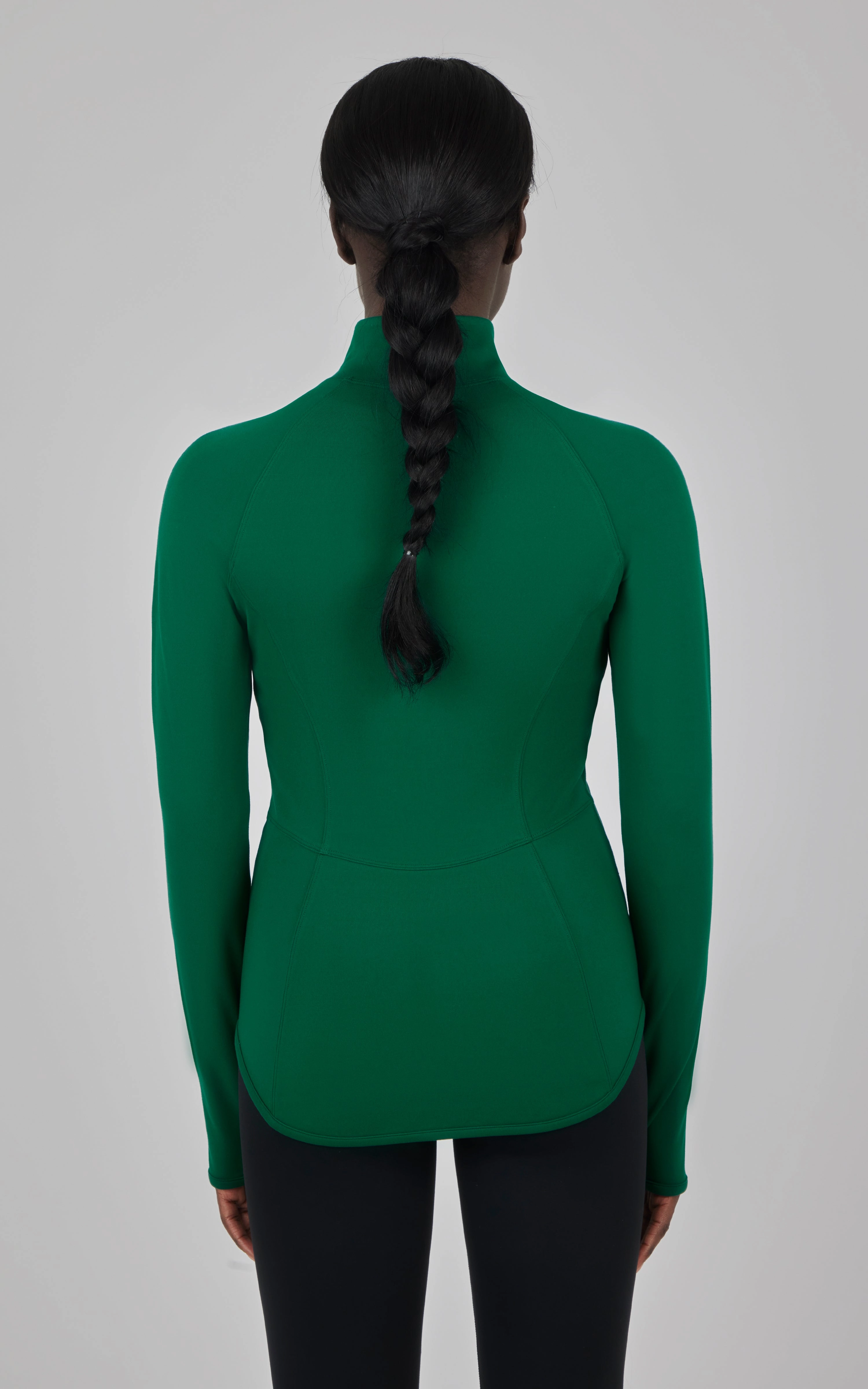 Lux Flared Full Zip Jacket