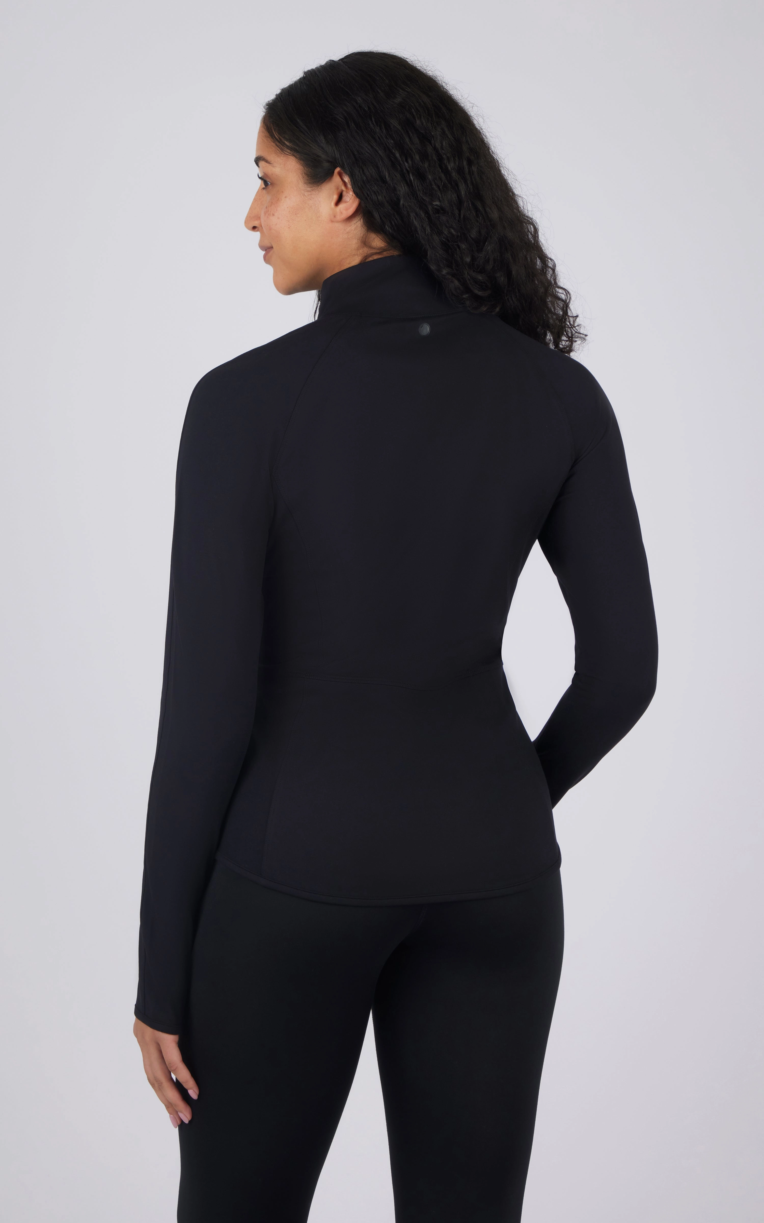 Lux Flared Full Zip Jacket