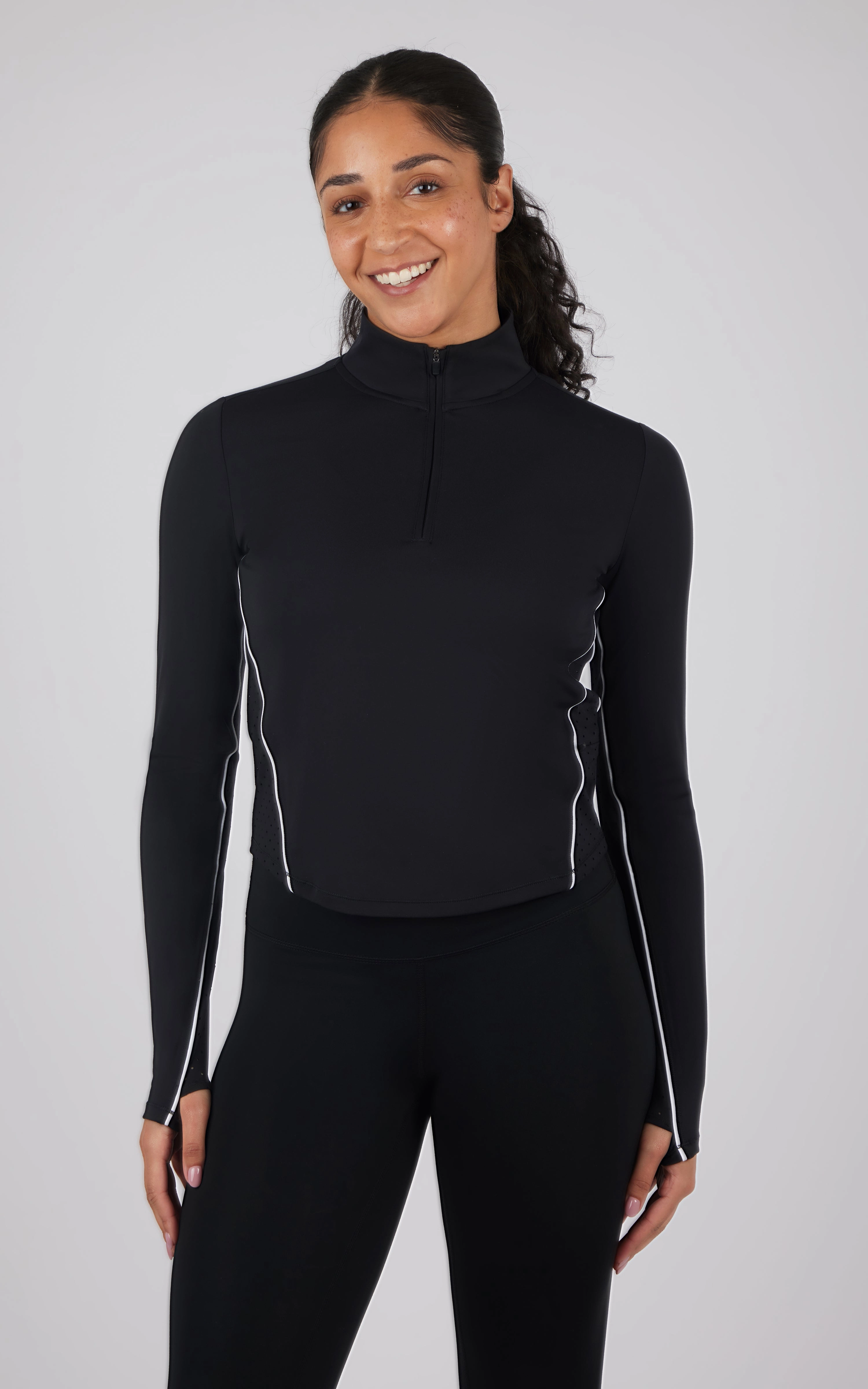 Lux Tennis Half Zip Jacket