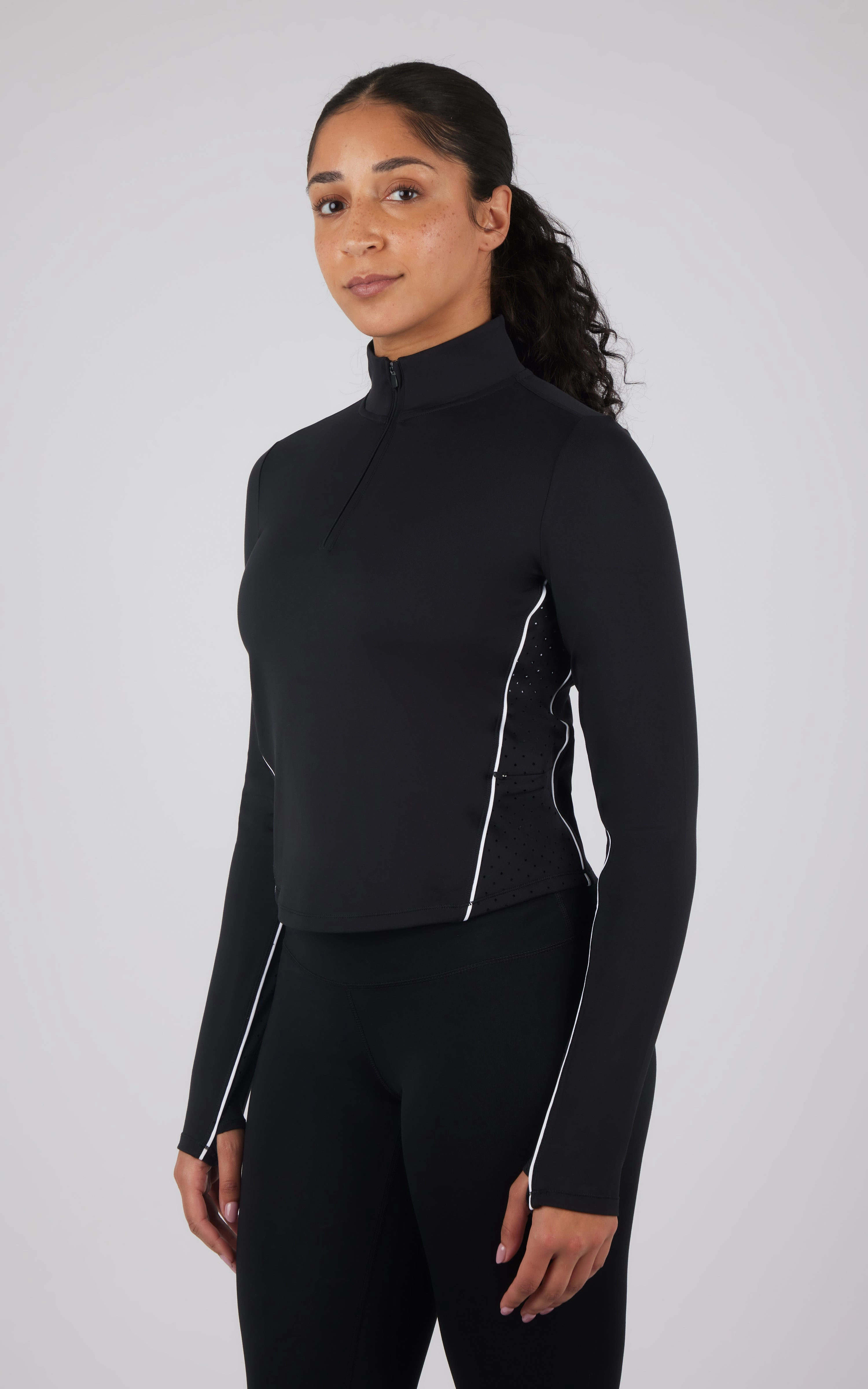 Lux Tennis Half Zip Jacket