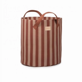 Majestic Toybag - Marsala Taupe Stripes
