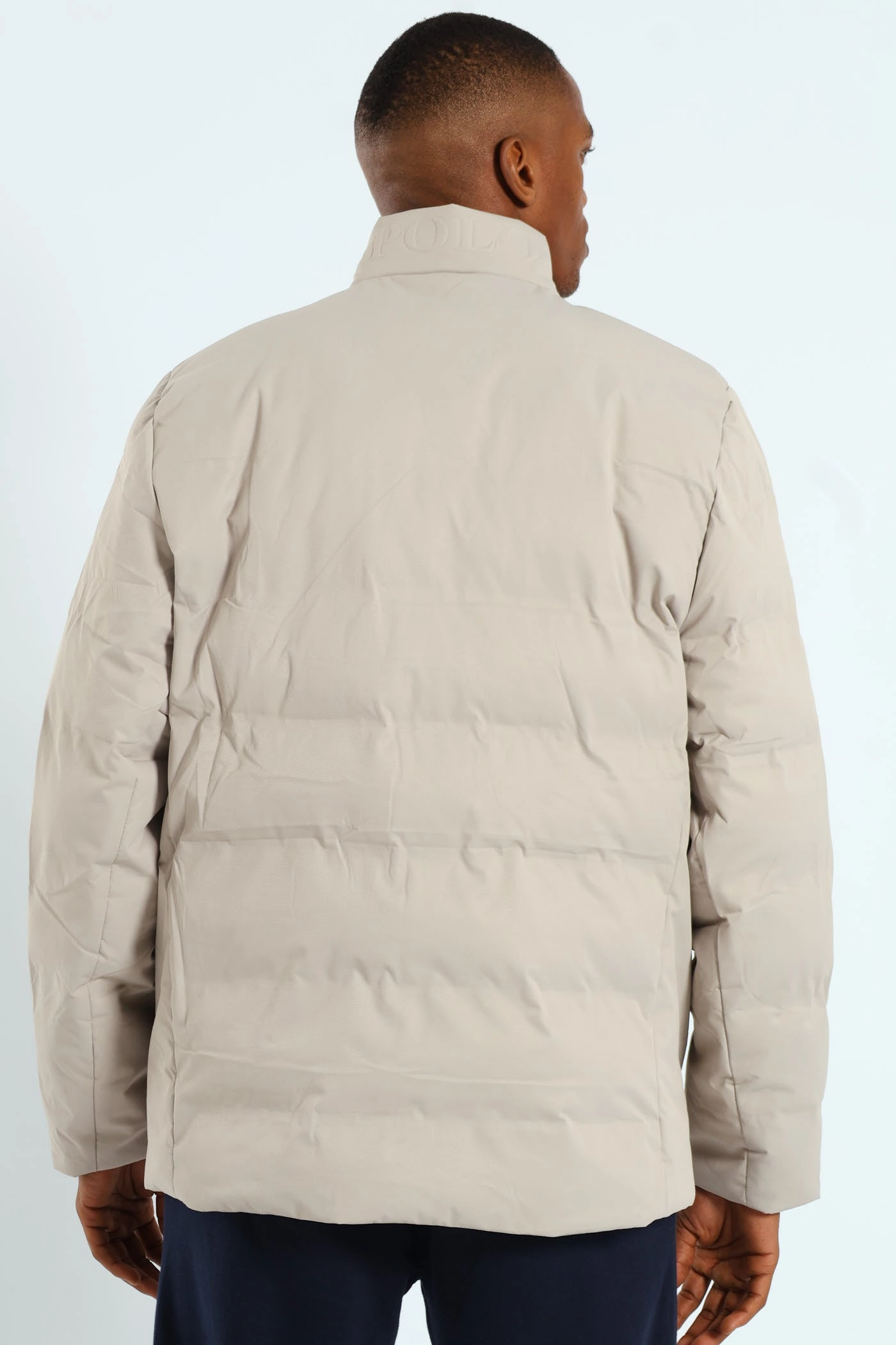Mali Quilted Puffer - Light Grey