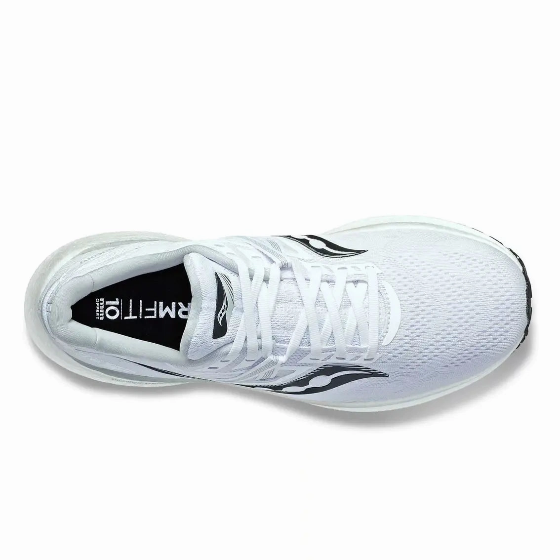 Mens Saucony Triumph 20 - White / Black