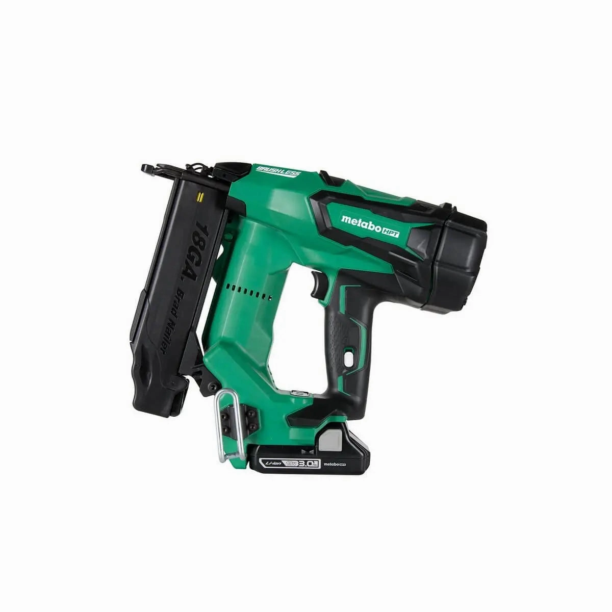 METABO NT1850DE  -  Li-Ion 18 Gauge Cordless Brad Nailer, 5/8" to 2"