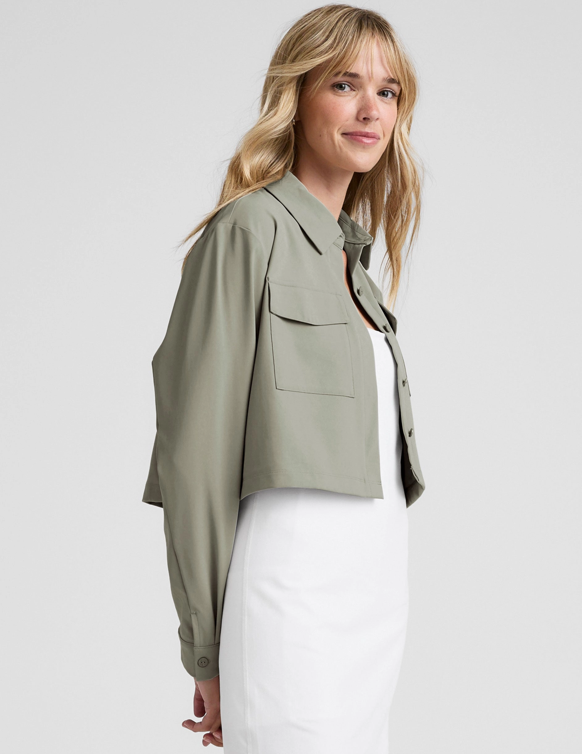 Midtown Cropped Jacket