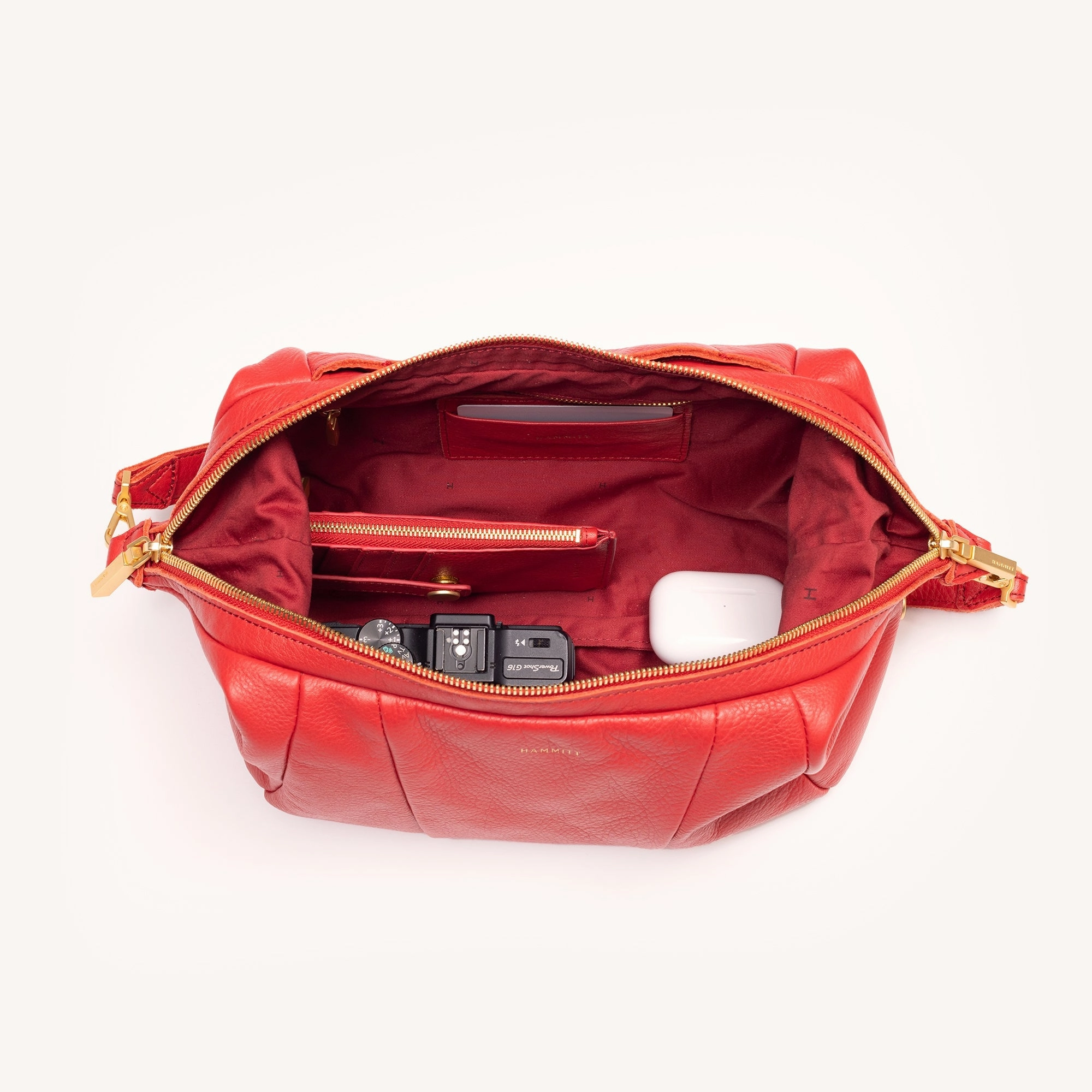 Morgan | Poppy Red/Brushed Gold