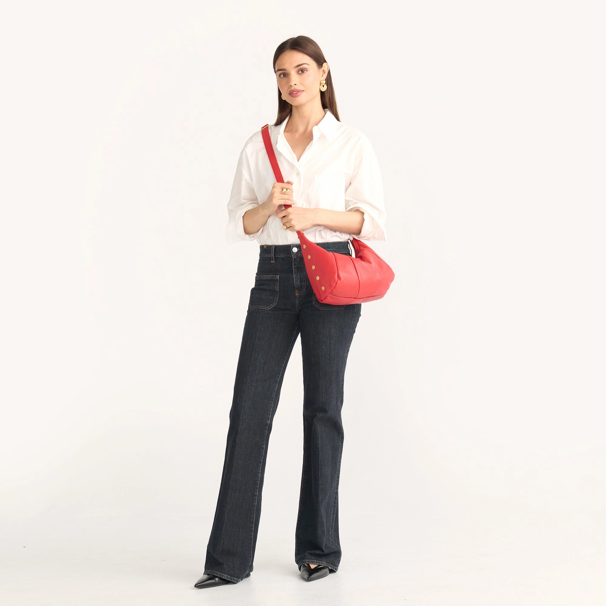 Morgan | Poppy Red/Brushed Gold