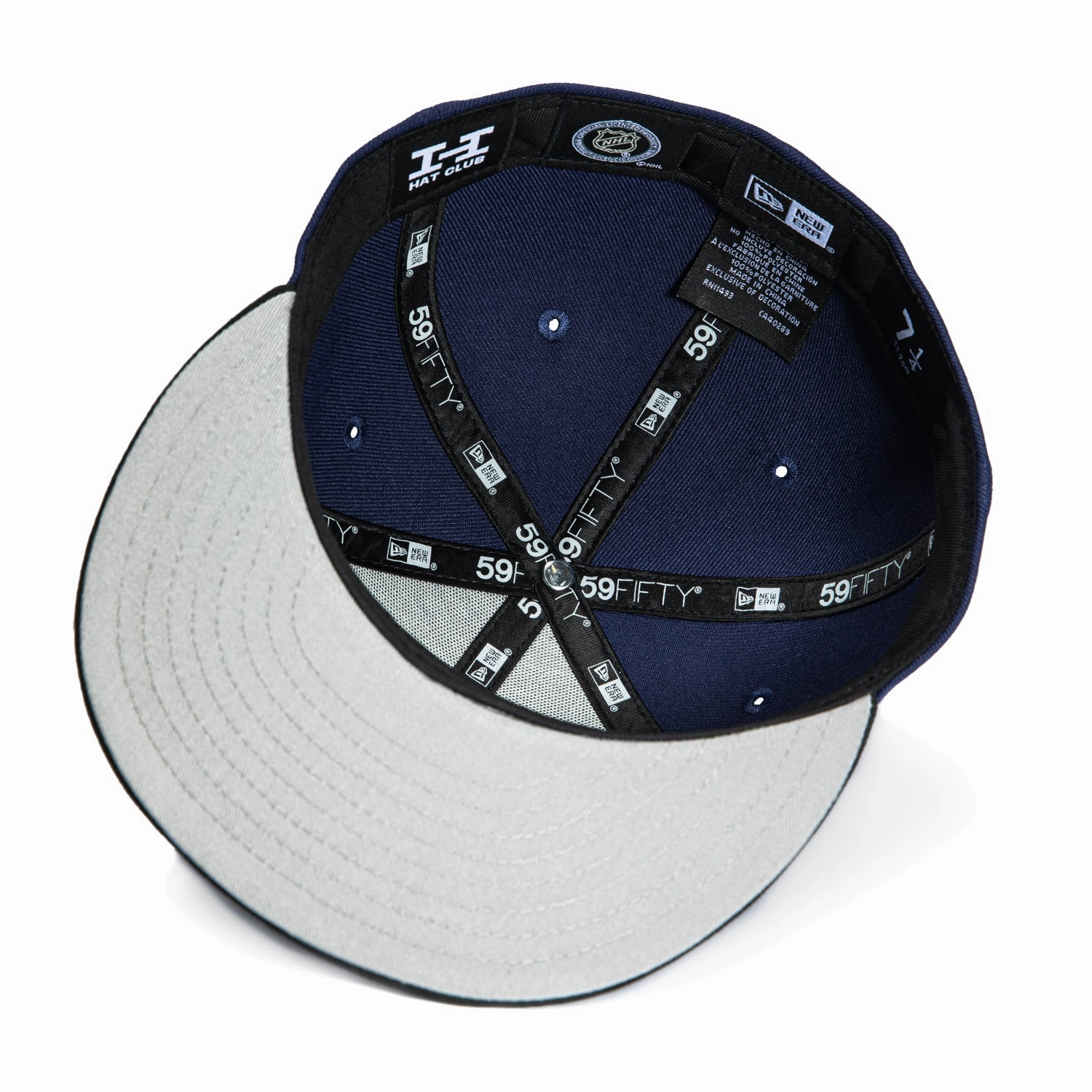 New Era 59Fifty Mascot Columbus Blue Jackets Stinger Hat - Light Navy, Black