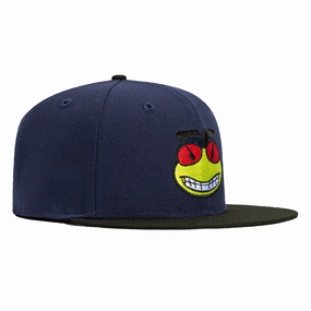 New Era 59Fifty Mascot Columbus Blue Jackets Stinger Hat - Light Navy, Black