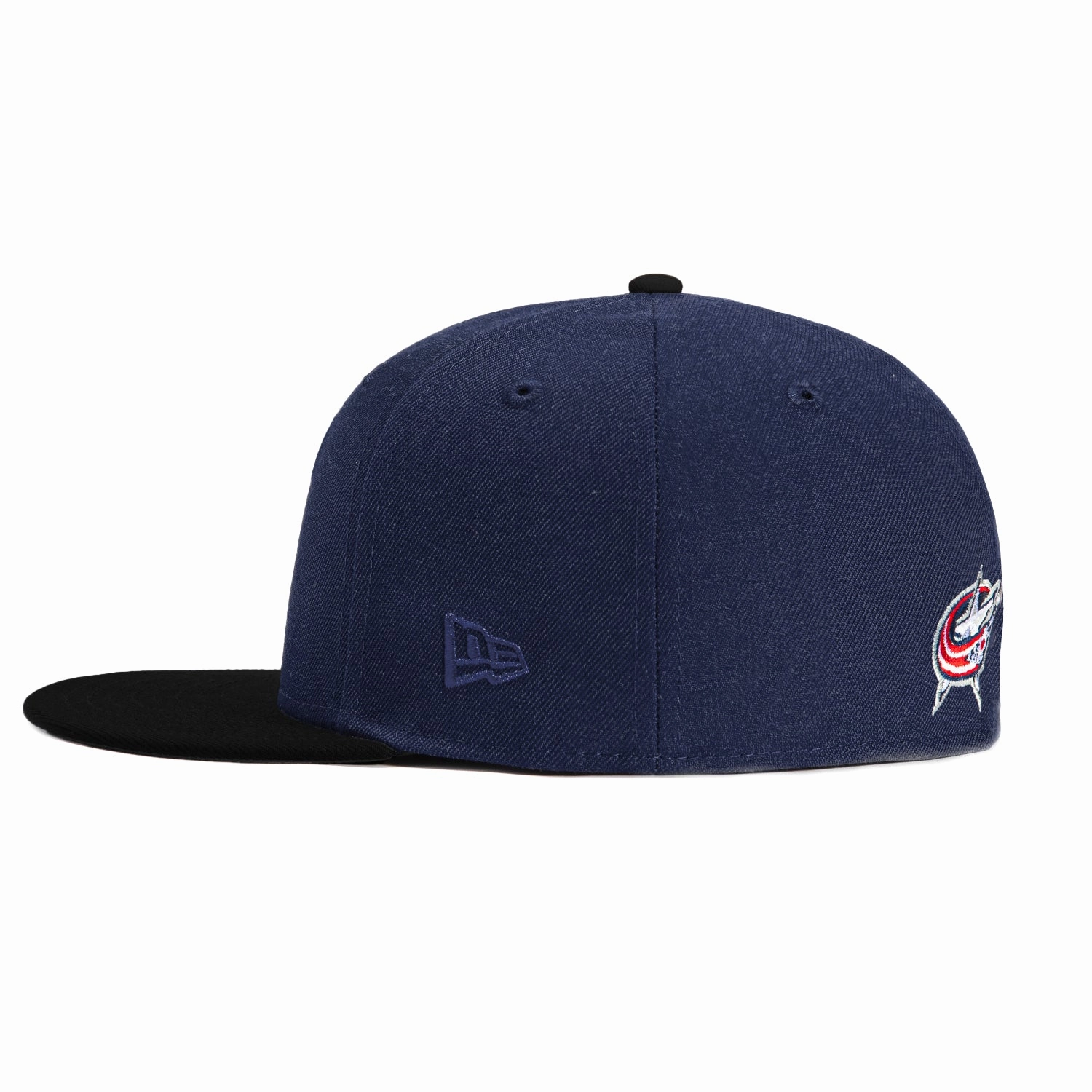 New Era 59Fifty Mascot Columbus Blue Jackets Stinger Hat - Light Navy, Black