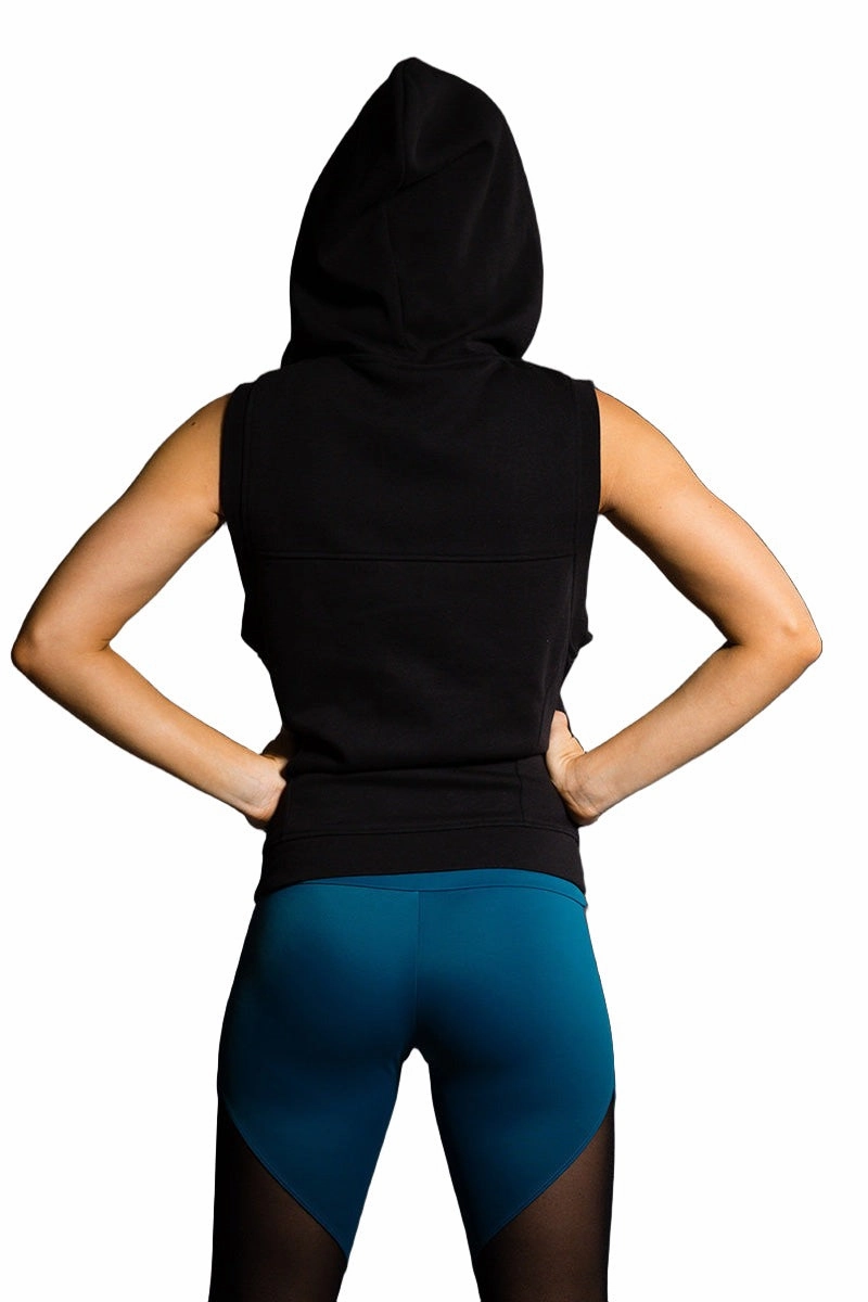 Onzie Hot Yoga Wear Zip Front Hoodie 604