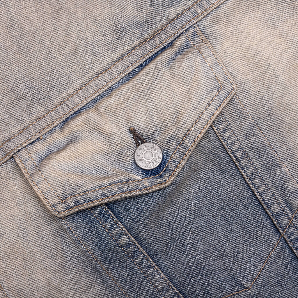 Oversized Fit Denim jacket - Light Blue