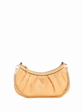 Peach Mariana Pouch Shoulder Bag