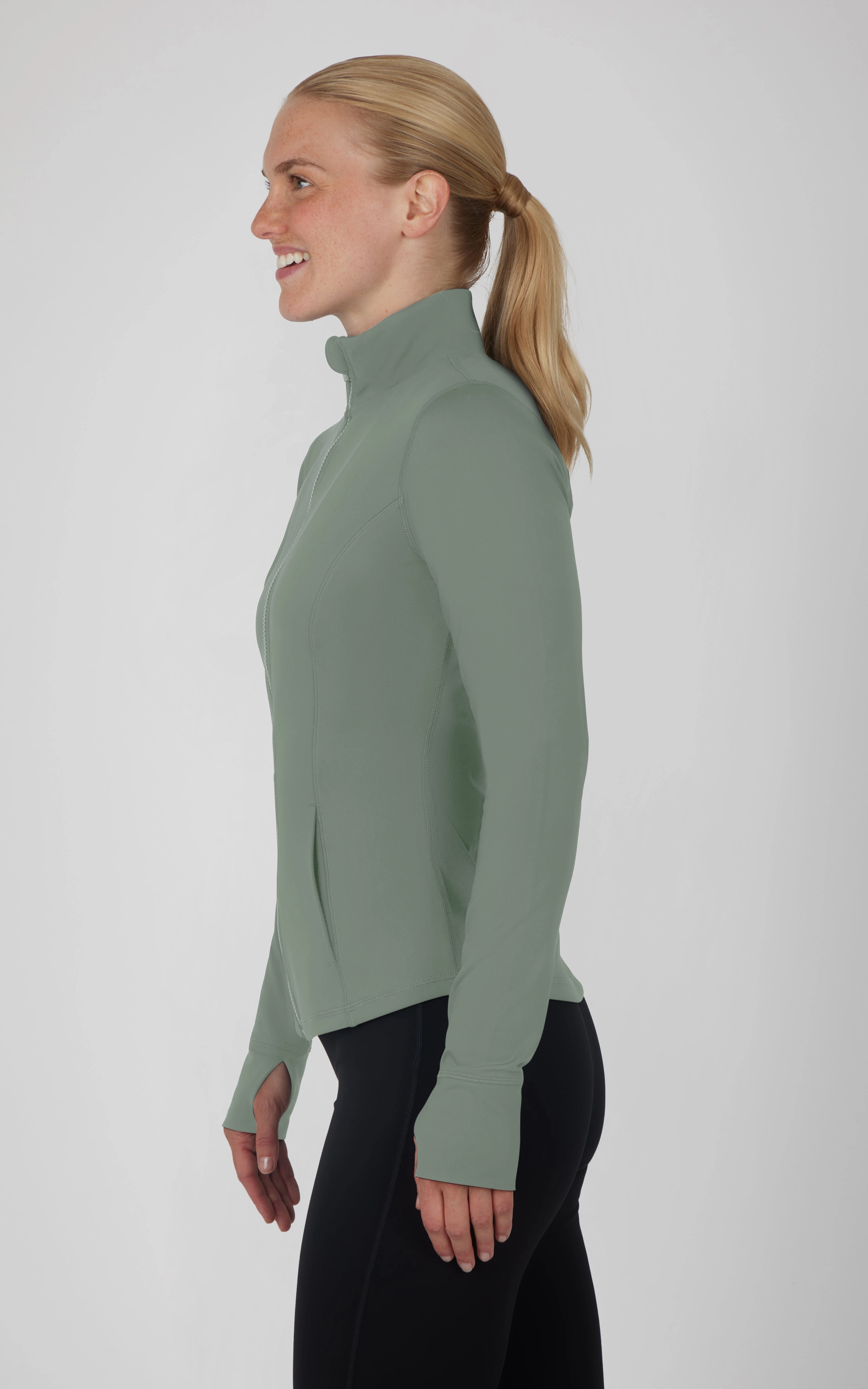 Plus Full Zip Jacket