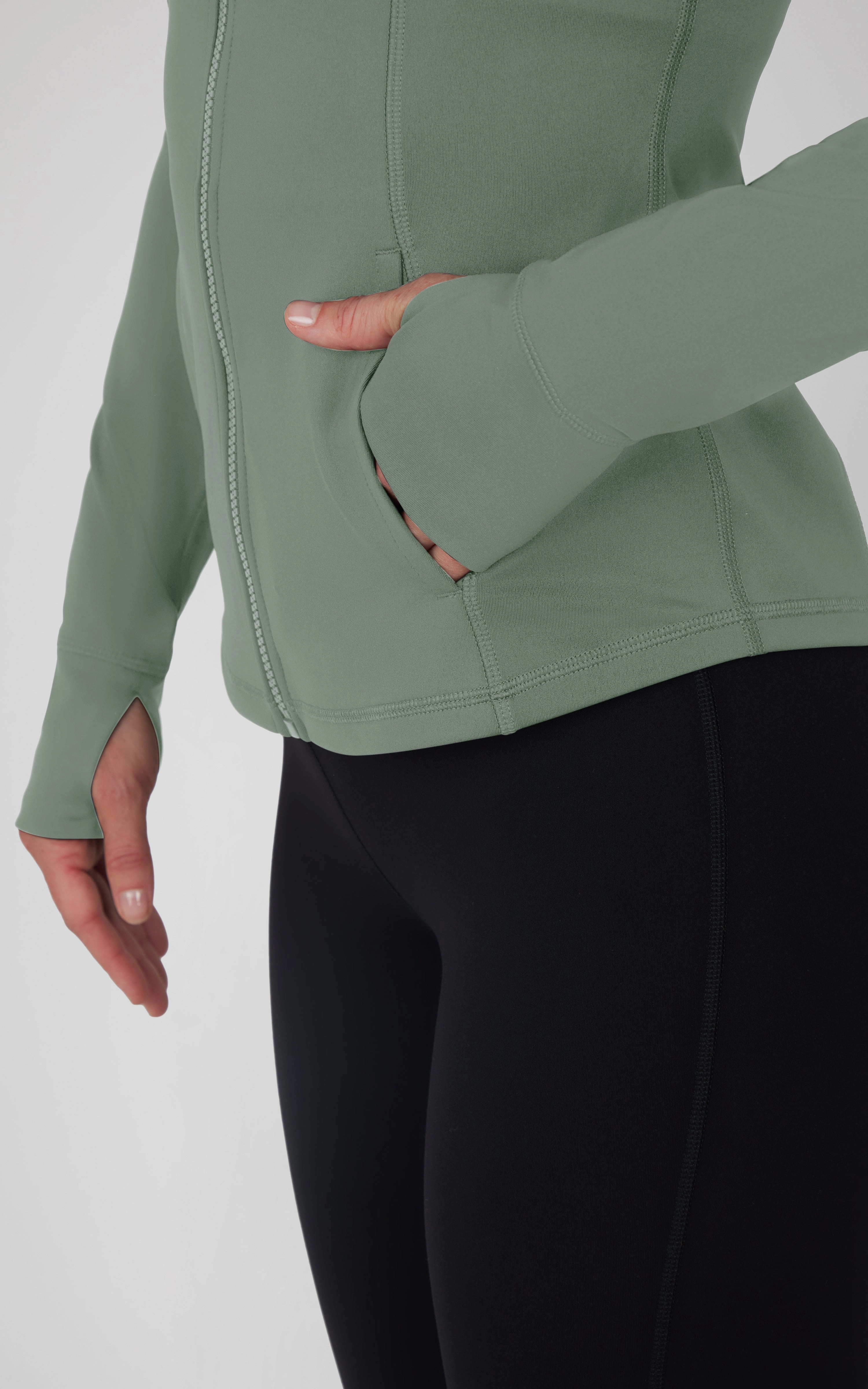 Plus Full Zip Jacket