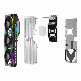 PNY VCG508016TFXXPB1-O GeForce RTX 5080 16GB ARGB Overclocked Triple Fan Graphics Card