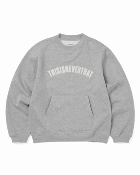 Pocket Crewneck Heather Grey