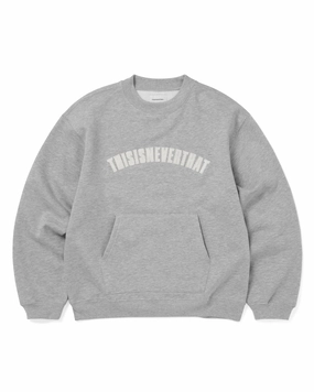 Pocket Crewneck Heather Grey