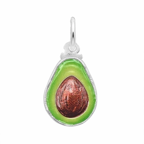 Rembrandt Charms - Painted Avocado Charm – SM - 1065-001