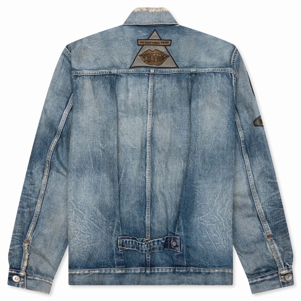 Sacai Gonz Denim Jacket - Light Blue
