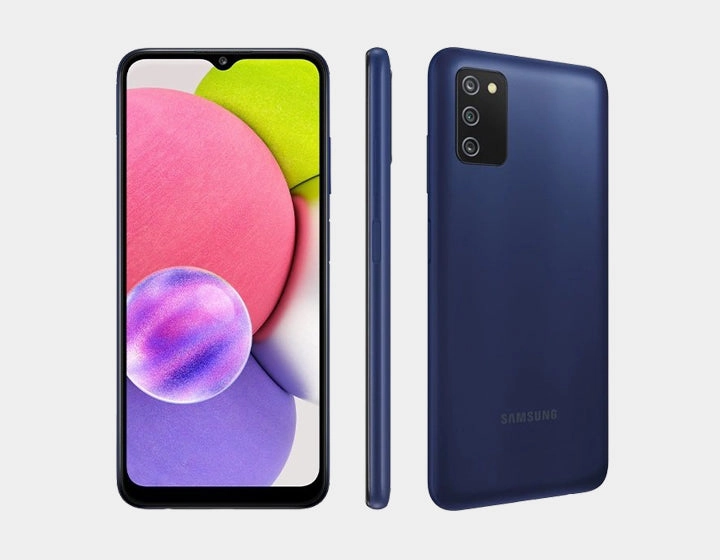 Samsung Galaxy A03S A037M/DS 4G 64GB ,4GB RAM LTE Dual Sim GSM Unlocked - Blue