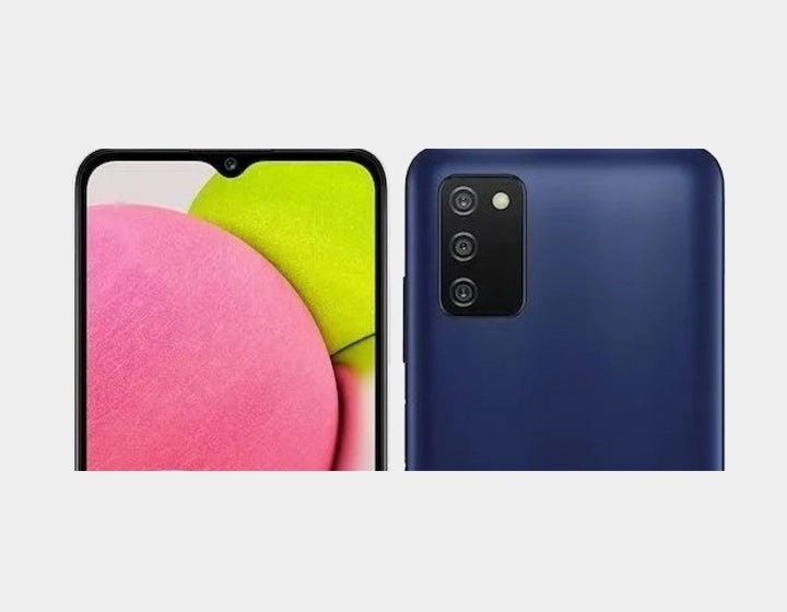 Samsung Galaxy A03S A037M/DS 4G 64GB ,4GB RAM LTE Dual Sim GSM Unlocked - Blue