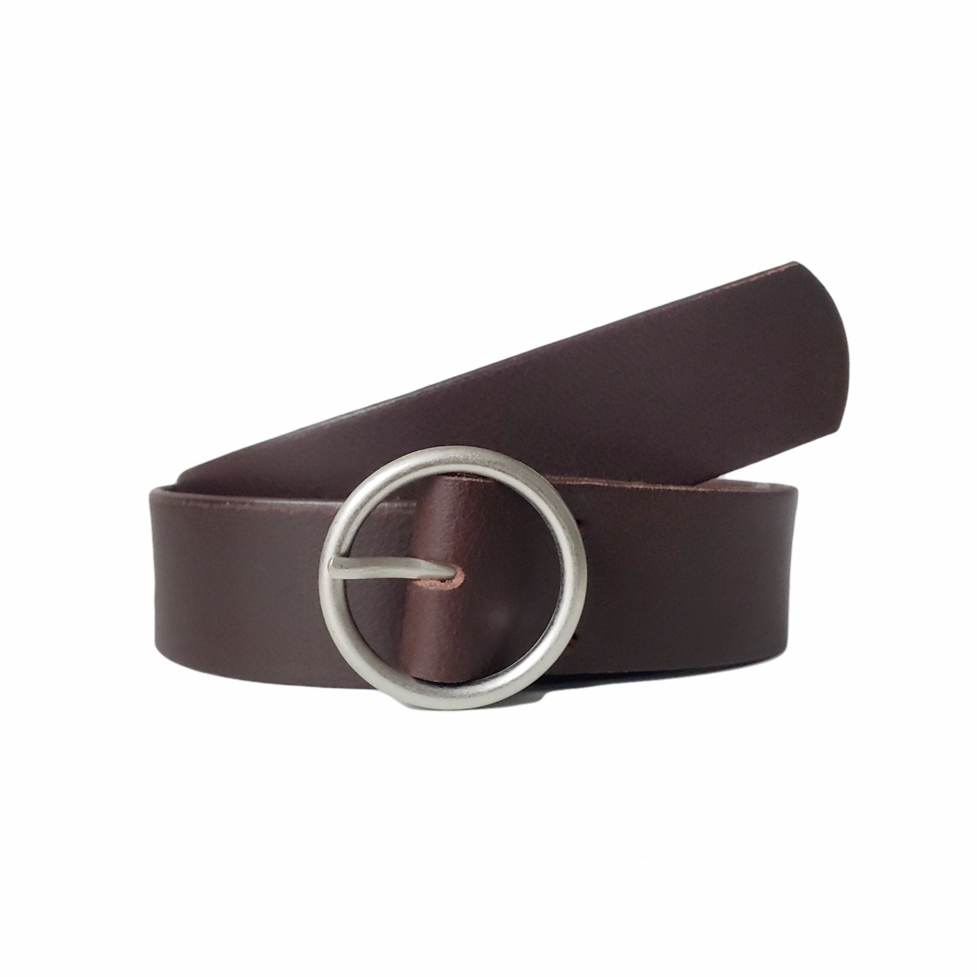 Sempre   Lucille - 2 pc Women's Leather Belt Set
