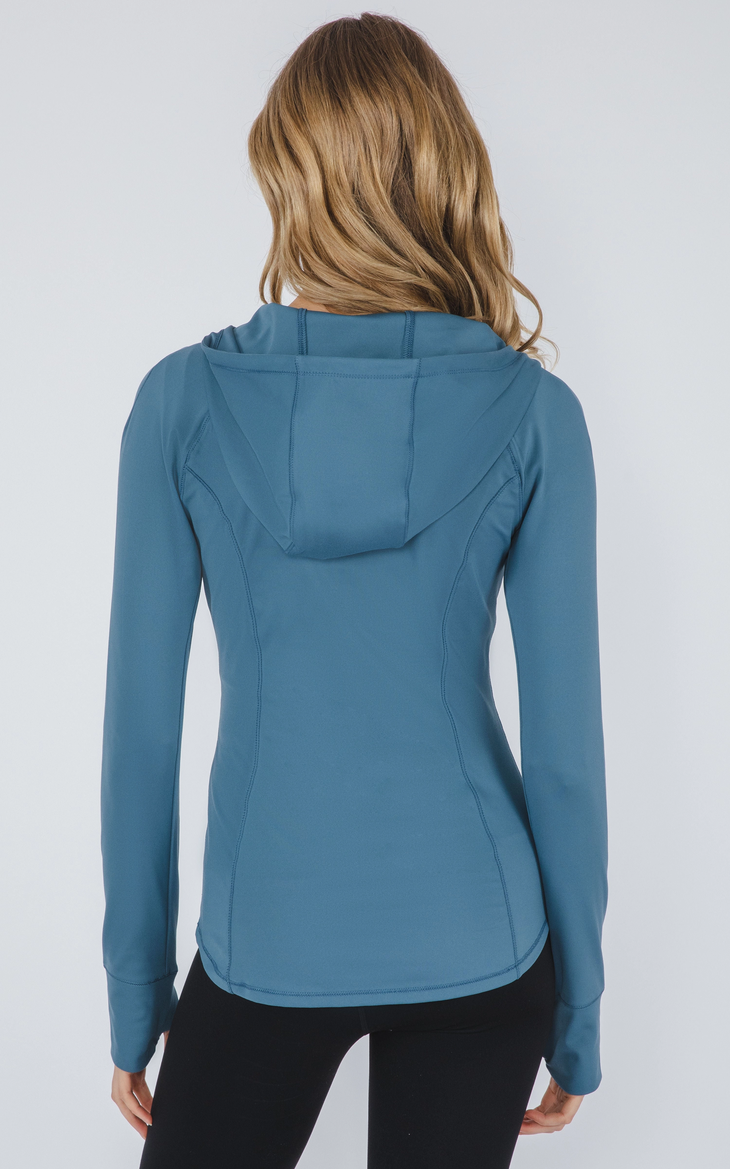 Slim Full Zip Hooded Jacket