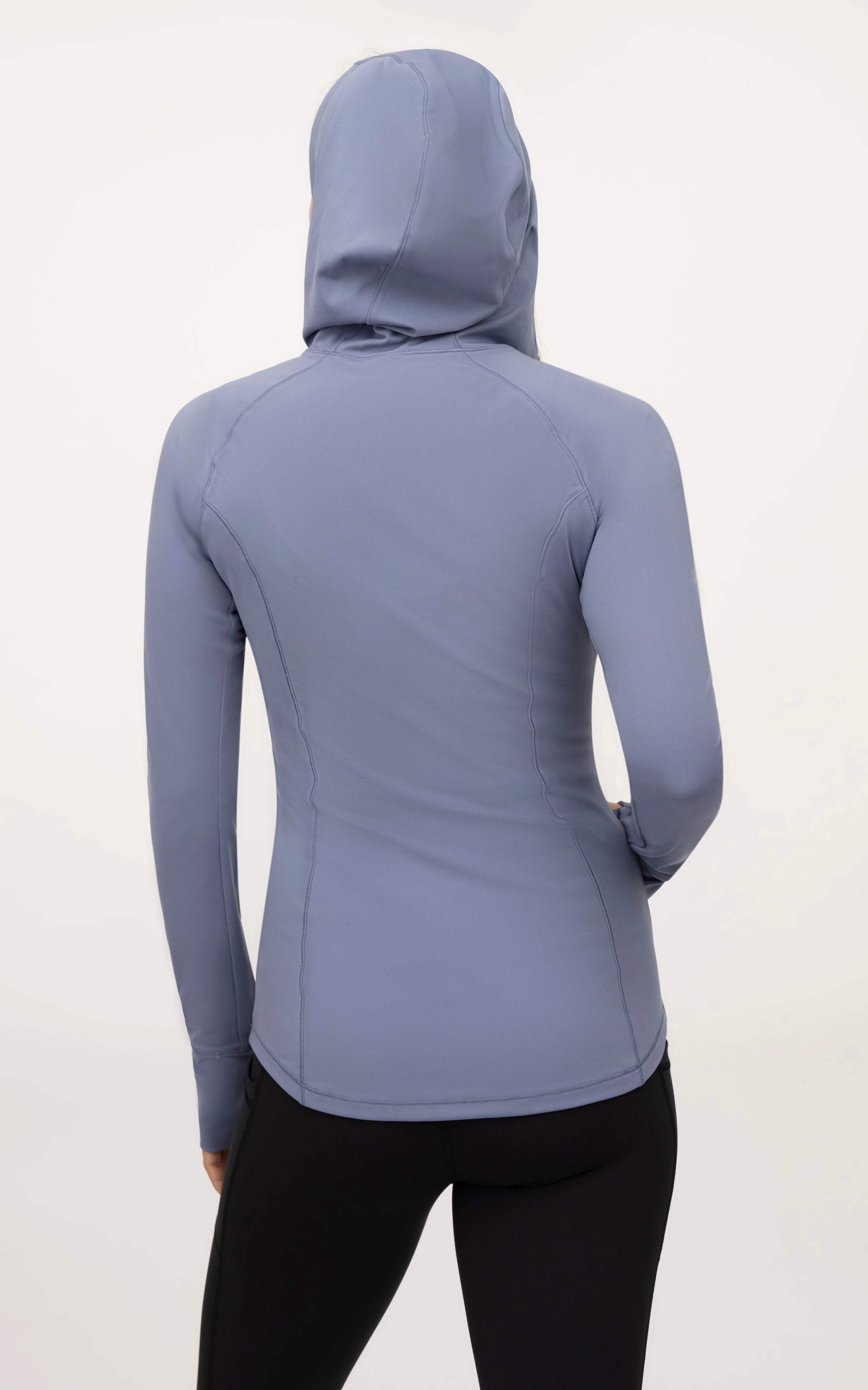Slim Full Zip Hooded Jacket