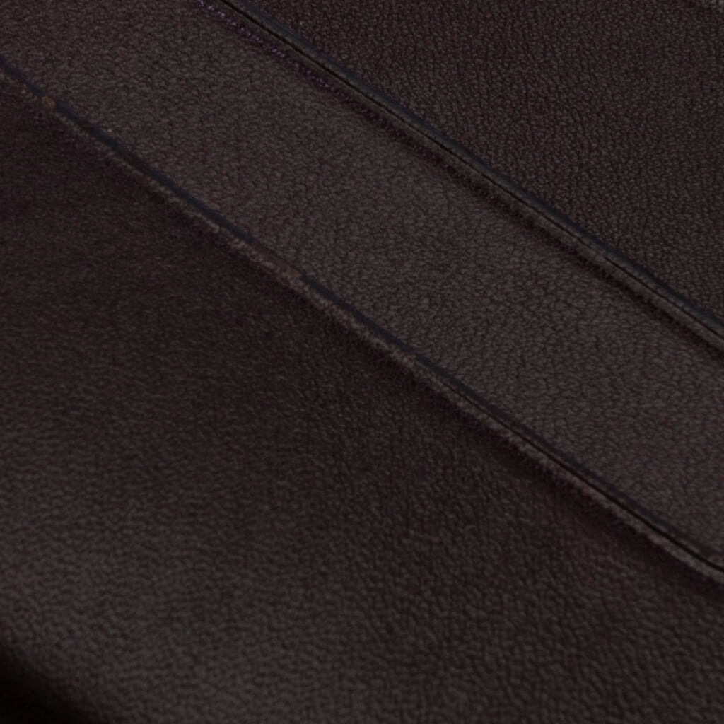 Slim Leather Card Holder Fn-Ux-Slgs000287 - Dark Brown