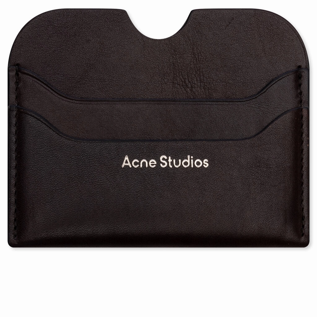 Slim Leather Card Holder Fn-Ux-Slgs000287 - Dark Brown