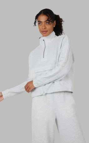 Softlite Half Zip with Contrast Paneling