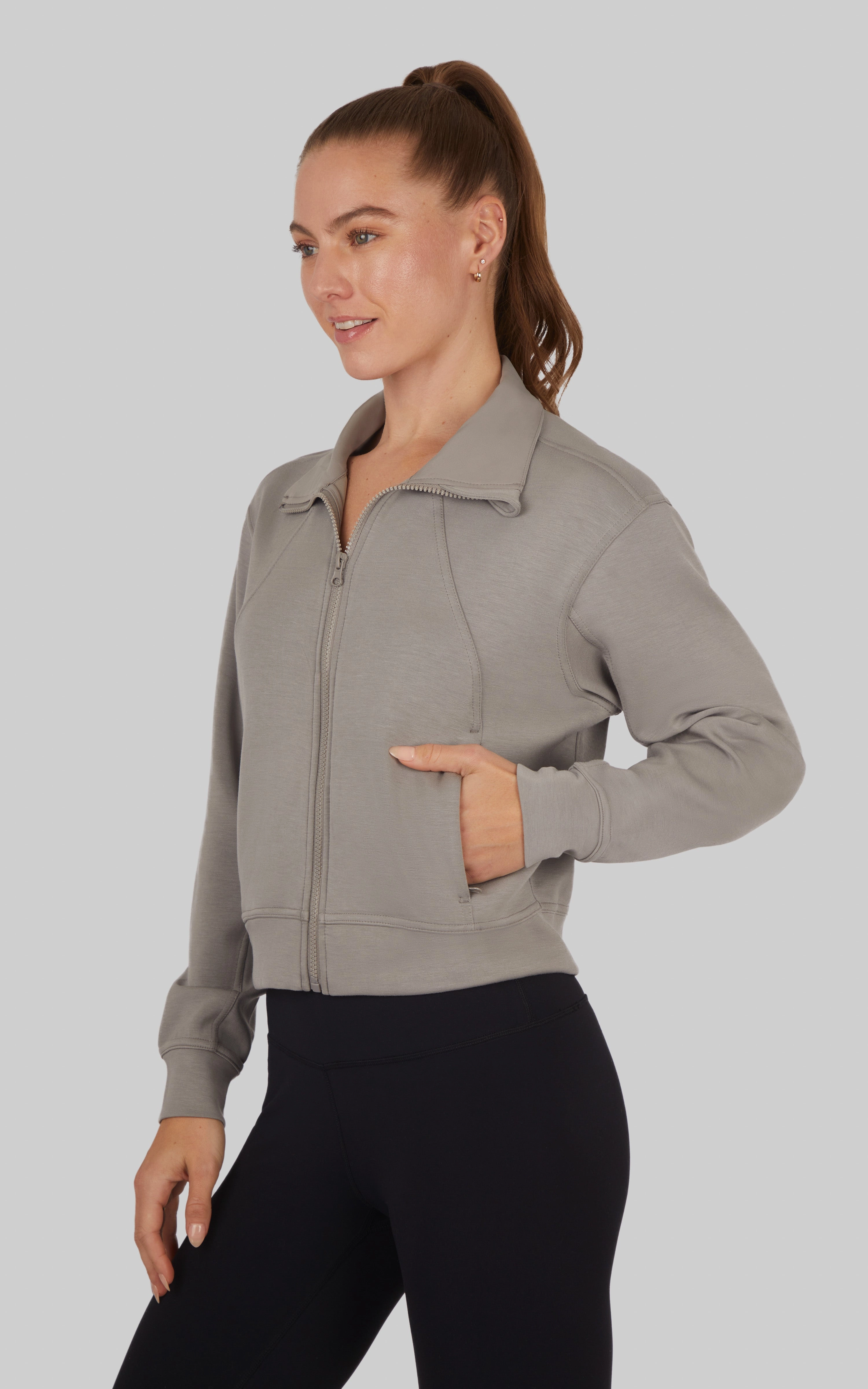 Softlite Modal Full Zip Jacket