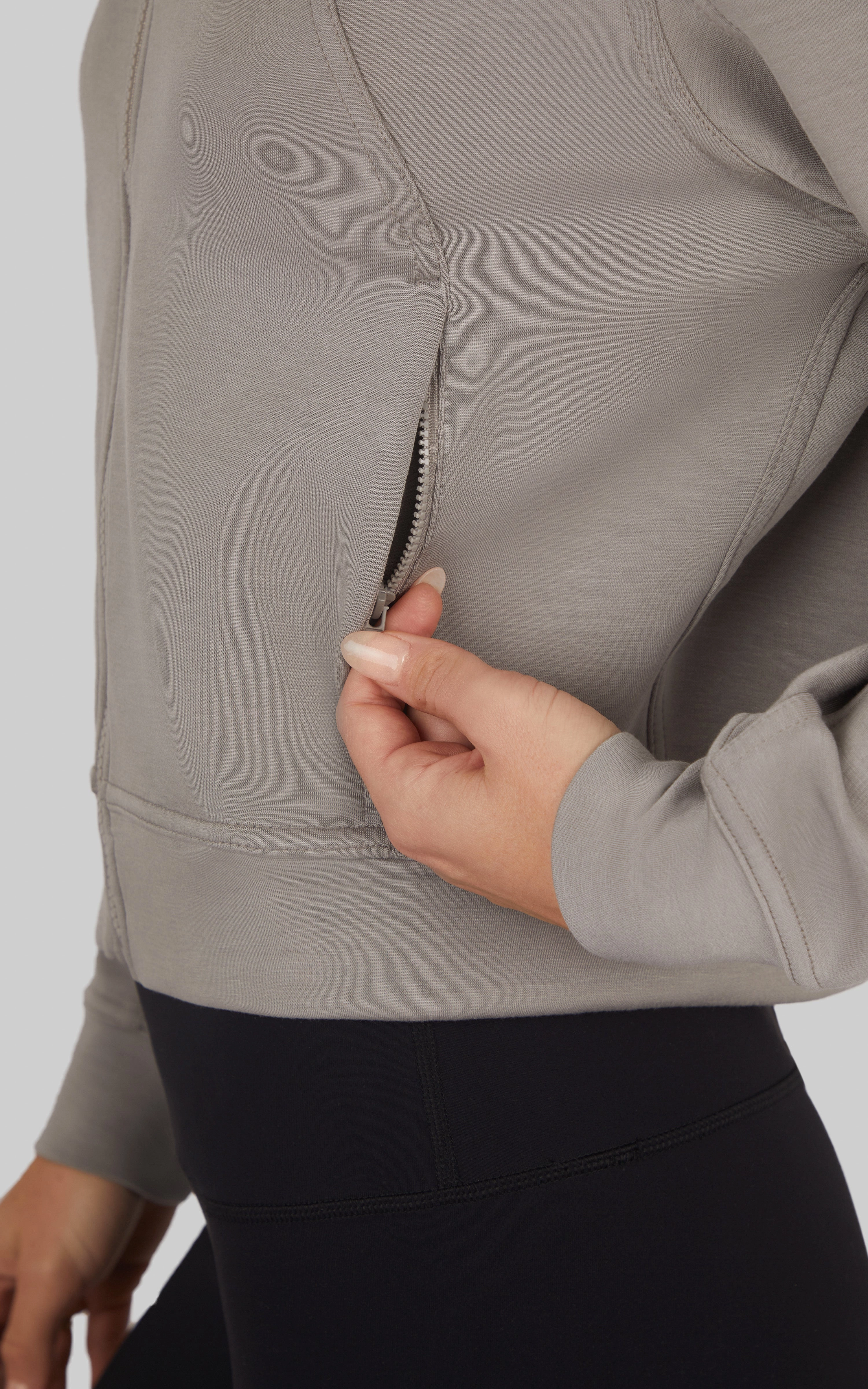 Softlite Modal Full Zip Jacket