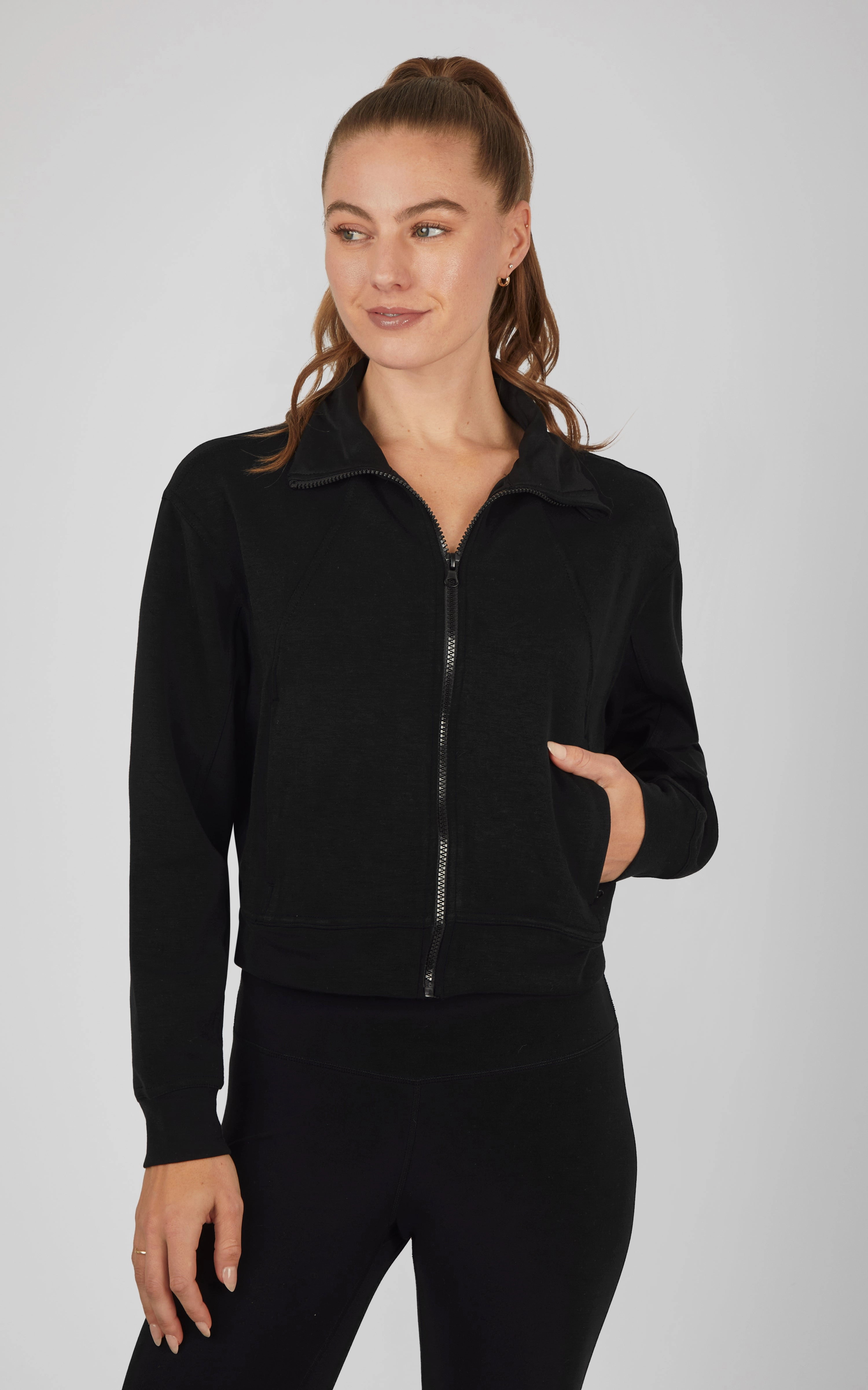 Softlite Modal Full Zip Jacket