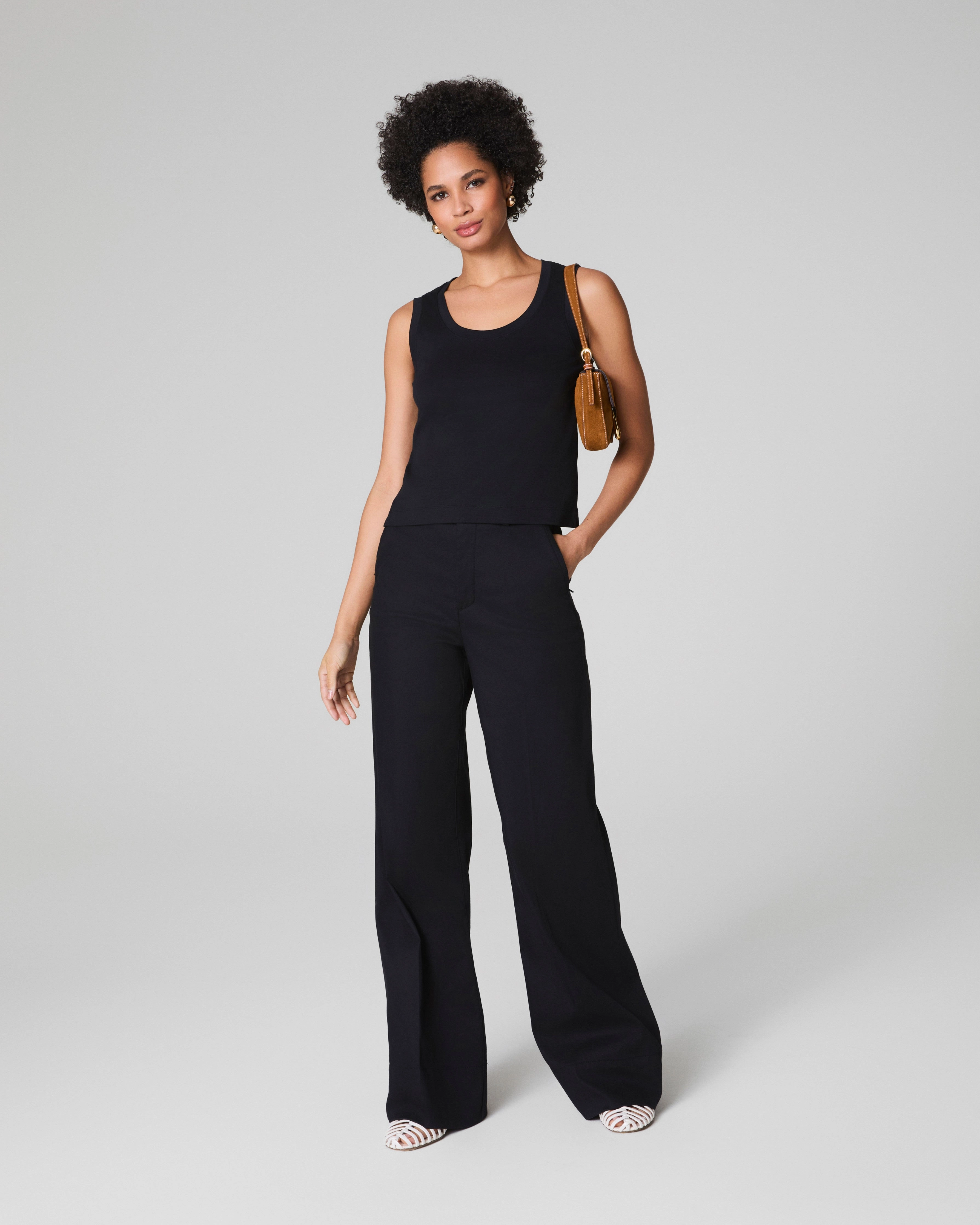 SPANX® Cotton Crewneck Tank