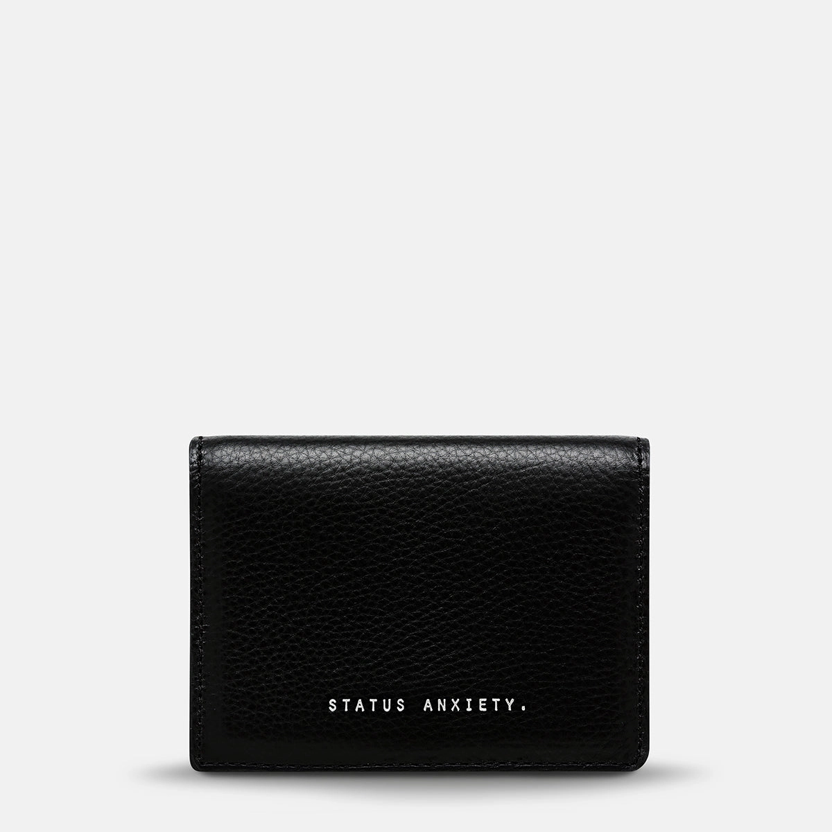 Status Anxiety Easy Does It Wallet Black